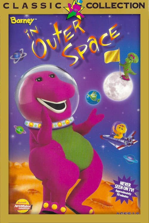 Poster for Barney in Outer Space