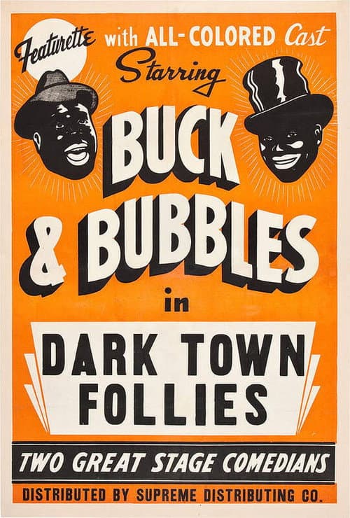 Poster for Darktown Follies
