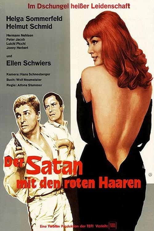 Постер до фільму «Der Satan mit den roten Haaren»