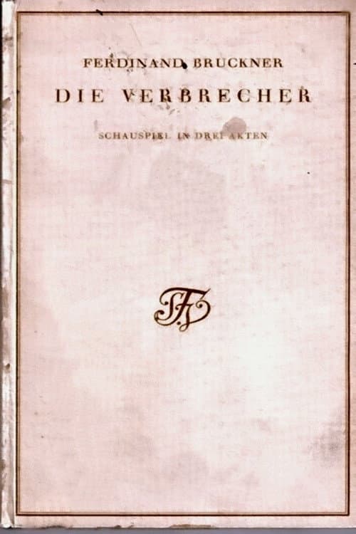 Poster for Die Verbrecher