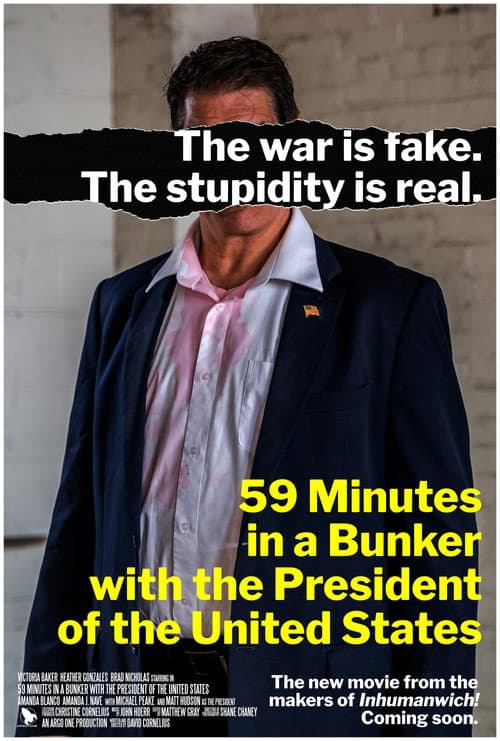 Poster for 59 Minutes in a Bunker with the President of the United States