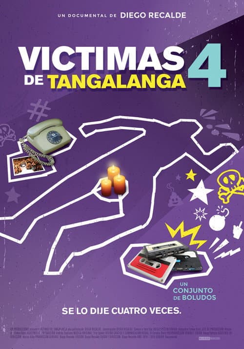 Poster for Víctimas de Tangalanga 4