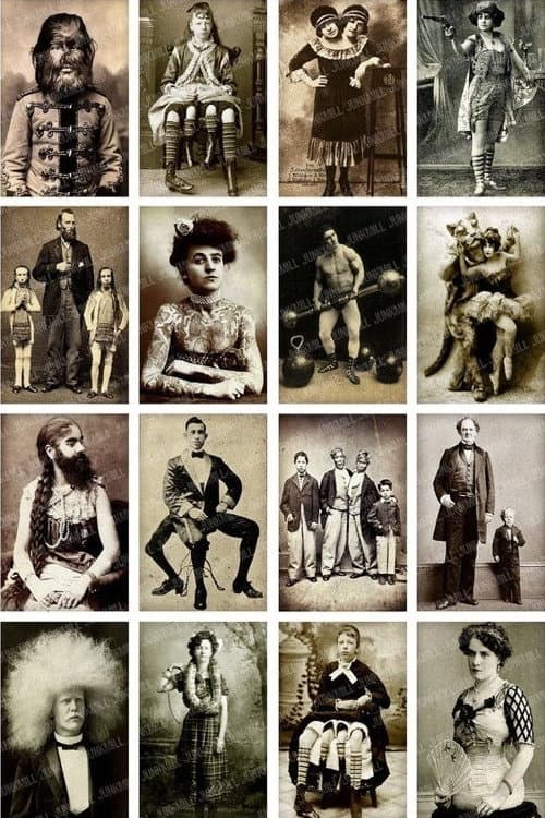 Poster for Circus Freaks and Sideshows