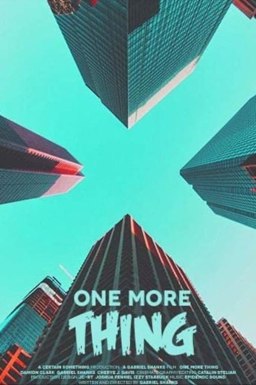 Poster for One More Thing