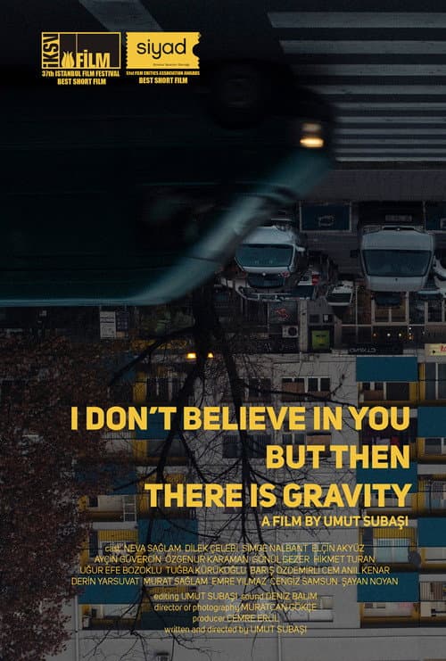 Постер до фільму «I Don’t Believe In You But Then There Is Gravity»