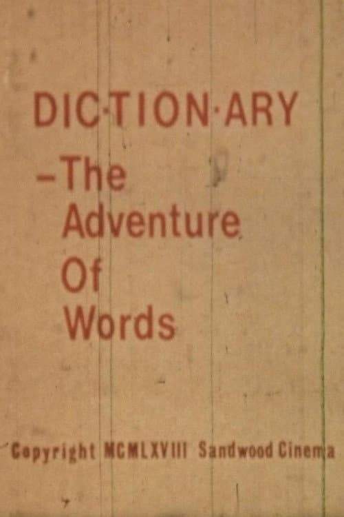 Poster for Dictionary: The Adventure of Words