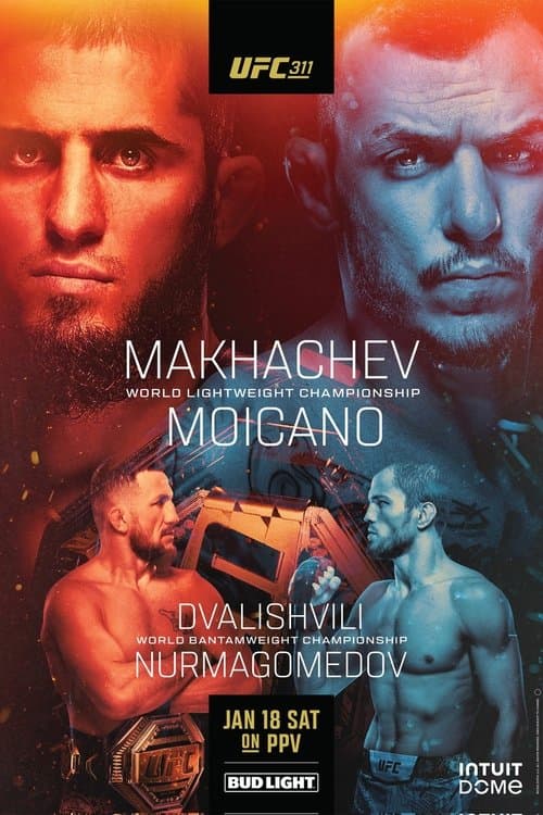 Poster for UFC 311: Makhachev vs. Moicano