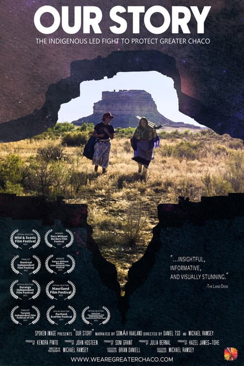 Poster for Our Story: The Indigenous Led Fight to Protect Greater Chaco