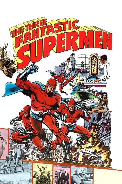 Poster for The Three Fantastic Supermen