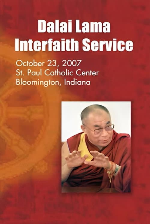 Poster for Dalai Lama Interfaith Service