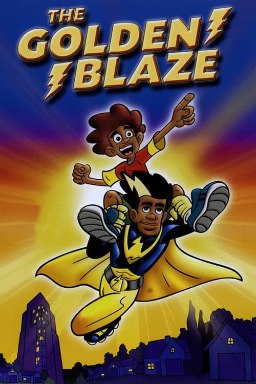 Poster for The Golden Blaze