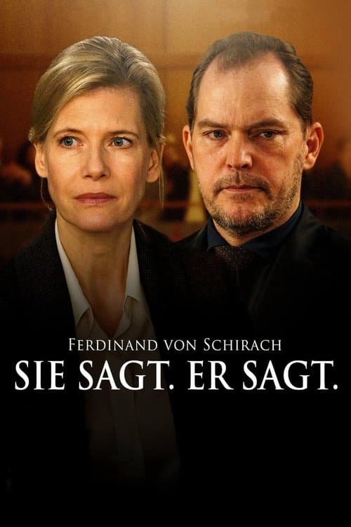 Poster for Sie sagt. Er sagt.