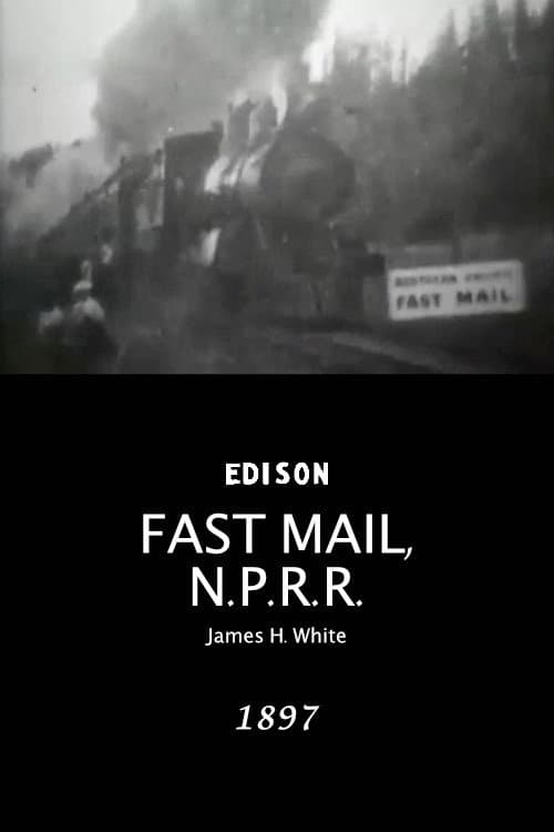 Poster for Fast mail, Northern Pacific Railroad