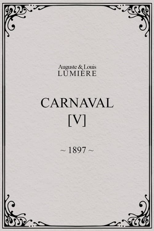 Poster for Carnaval, [V]
