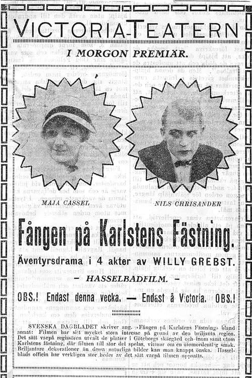 Poster for The Prisoner of Karlsten's Fortress