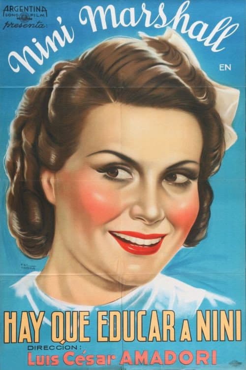 Poster for Hay que educar a Niní