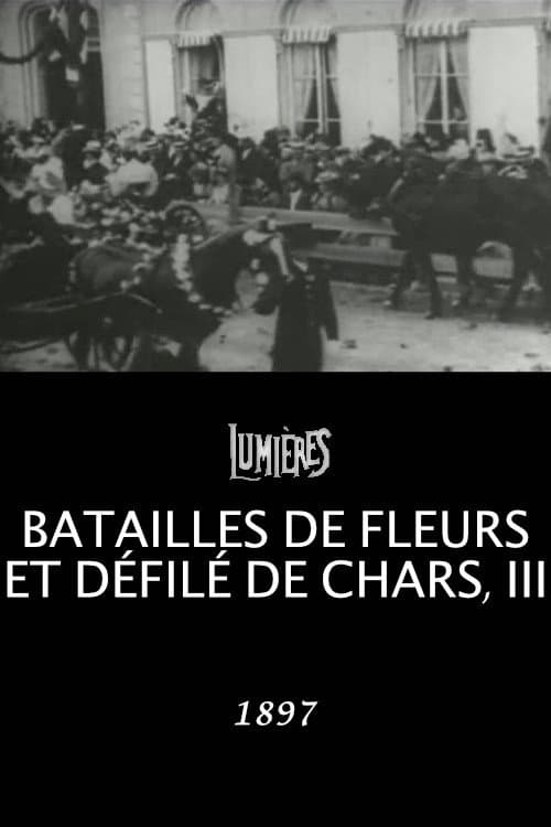 Poster for Battle of the flowers and float parade, III