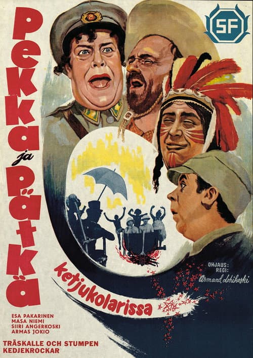 Poster for Pekka ja Pätkä ketjukolarissa