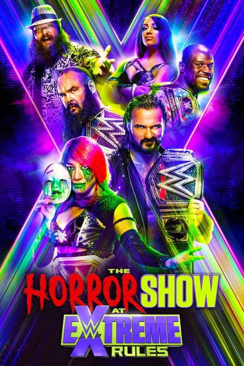 Poster for WWE The Horror Show at Extreme Rules 2020