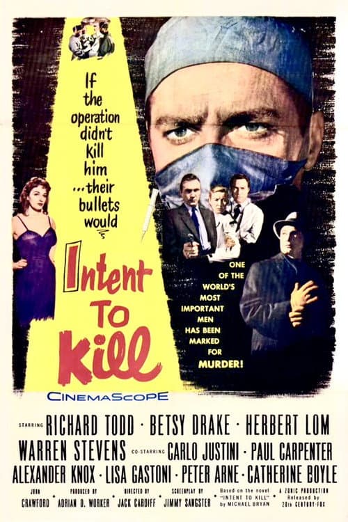 Poster for Intent to Kill