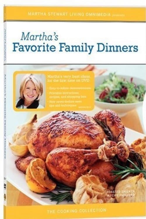 Poster for Martha Stewart Cooking: Favorite Family Dinners