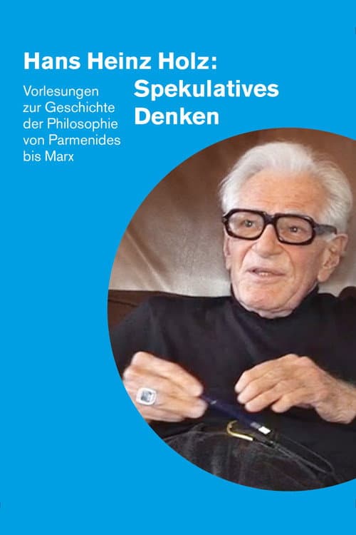 Poster for Hans Heinz Holz: Spekulatives Denken