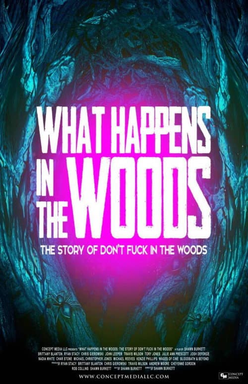 Poster for What Happens In The Woods