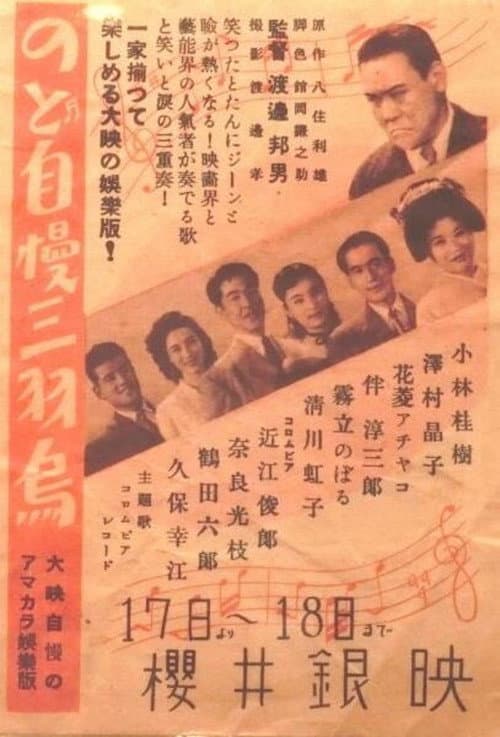 Poster for Nodo jiman sanbagarasu