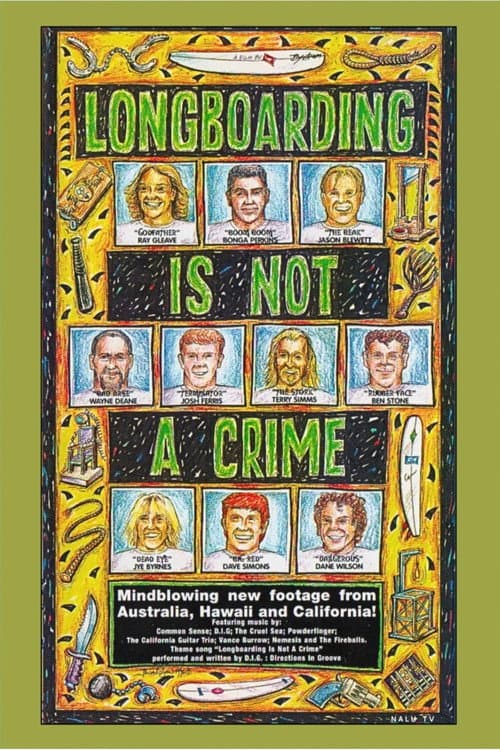 Poster for Longboarding is not a Crime