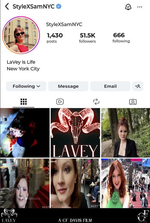 Poster for LaVey