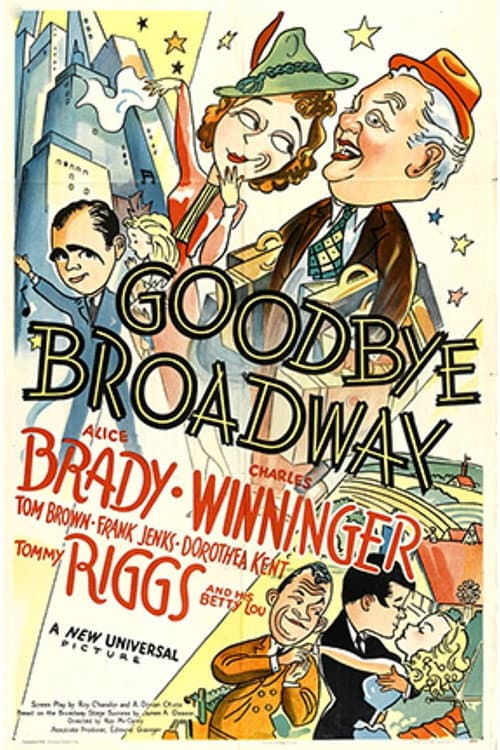Poster for Goodbye Broadway