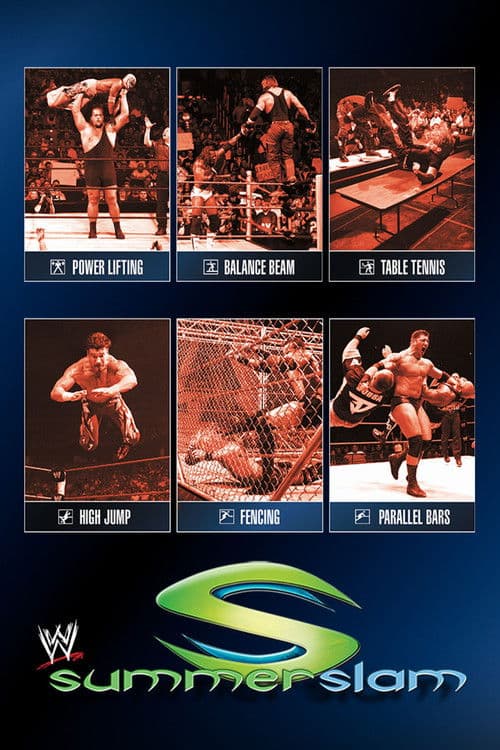 Poster for WWE SummerSlam 2004
