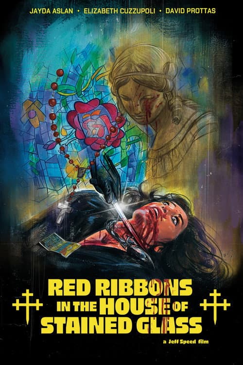 Poster for Red Ribbons in the House of Stained Glass