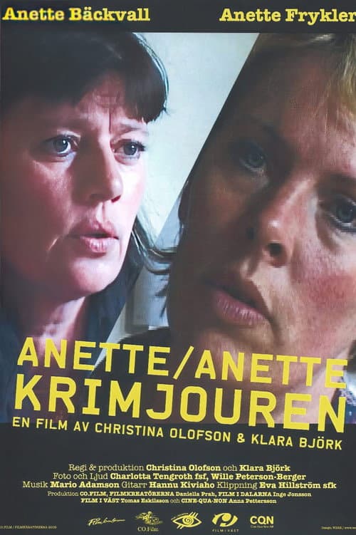 Poster for Anette/Anette - Krimjouren