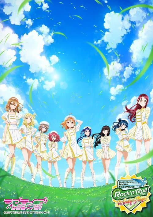 Poster for Love Live! Sunshine!! Aqours 6th LoveLive! ~KU-RU-KU-RU Rock 'n' Roll TOUR~ <WINDY STAGE>