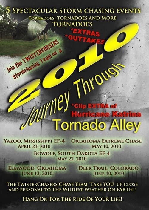 Poster for 2010 Journey Through Tornado Alley