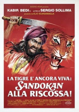 Poster for The Tiger Is Still Alive: Sandokan to the Rescue