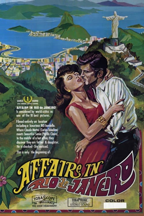 Poster for Affaire in Rio de Janeiro