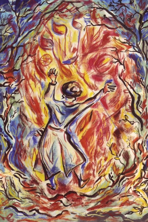 Poster for A Fire in the Forest: The Life and Legacy of the Ba'al Shem Tov