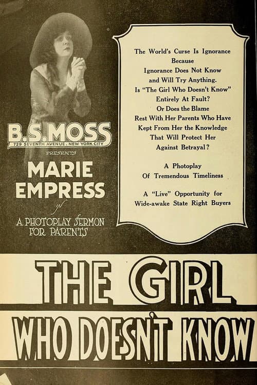 Poster for The Girl Who Doesn't Know