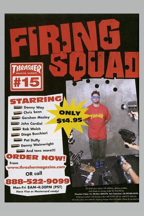 Poster for Thrasher - Firing Squad