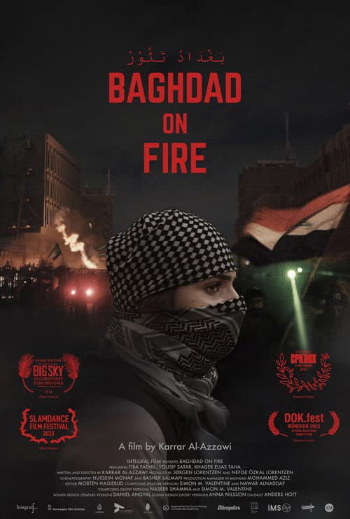 Poster for Baghdad on Fire