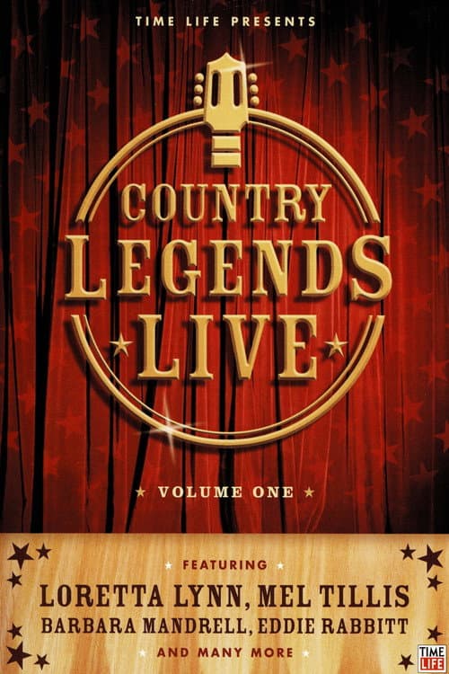 Poster for Time-Life: Country Legends Live, Vol. 1
