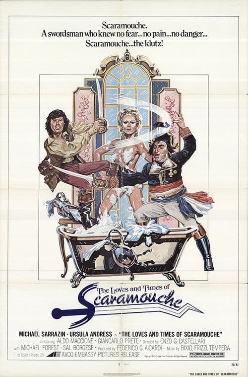 Poster for The Loves and Times of Scaramouche