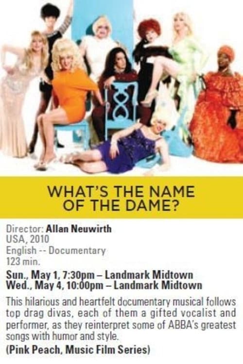 Poster for What's the Name of the Dame?