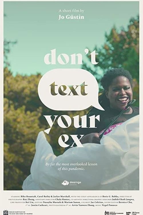 Poster for Don't Text Your Ex