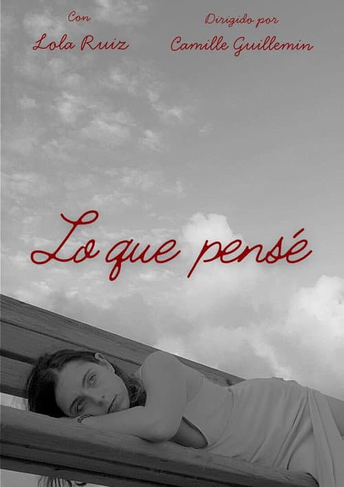 Poster for Lo que pensé