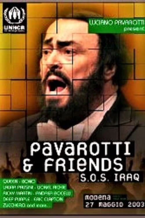 Poster for Pavarotti & Friends for SOS Iraq