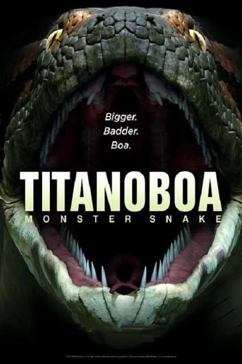 Poster for Titanoboa: Monster Snake