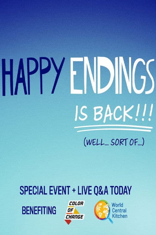 Poster for Happy Endings Special Charity Event